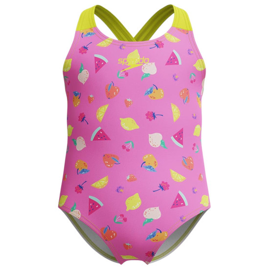 Speedo Βρεφικό ολόσωμο μαγιό Print Crossback Swimsuit